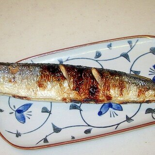 秋刀魚の味醂焼き